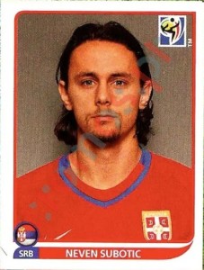 305 Neven Subotic – FIFA World Cup South Africa 2010 Panini