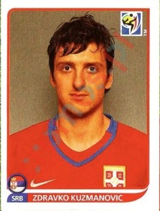 306 Zdravko Kuzmanovic – FIFA World Cup South Africa 2010 Panini