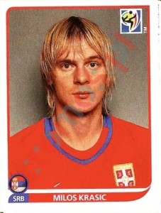309 Milos Krasic – FIFA World Cup South Africa 2010 Panini