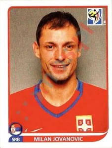 312 Milan Jovanovic – FIFA World Cup South Africa 2010 Panini