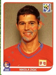 313 Nikola Zigic – FIFA World Cup South Africa 2010 Panini