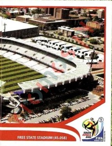 15 Mangaung/Bloemfontein - Free State Stadium
2 – FIFA World Cup South Africa 2010 Panini