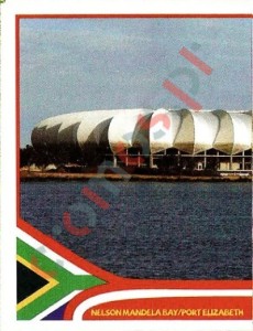 16 Nelson Mandela Bay/Port Elizabeth - Nelson Mandela Bay Stadium
1 – FIFA World Cup South Africa 2010 Panini