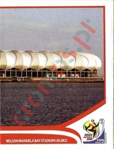 17 Nelson Mandela Bay/Port Elizabeth - Nelson Mandela Bay Stadium
2 – FIFA World Cup South Africa 2010 Panini