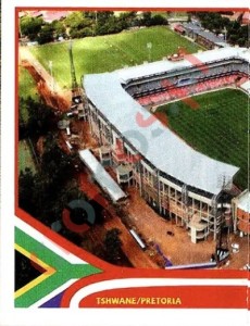 24 Tshwane/Pretoria - Loftus Versfeld Stadium
1 – FIFA World Cup South Africa 2010 Panini