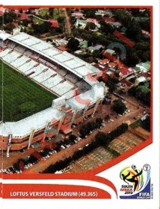 25 Tshwane/Pretoria - Loftus Versfeld Stadium
2 – FIFA World Cup South Africa 2010 Panini