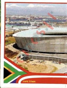 6 Cape Town - Green Point Stadium
1 – FIFA World Cup South Africa 2010 Panini