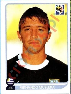 70 Fernando Muslera – FIFA World Cup South Africa 2010 Panini