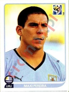 73 Maxi Pereira – FIFA World Cup South Africa 2010 Panini