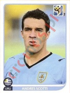 76x Andres Scotti – FIFA World Cup South Africa 2010 Panini