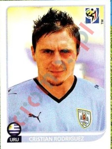 78 Cristian Rodriguez – FIFA World Cup South Africa 2010 Panini