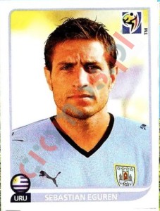 79 Sebastian Eguren – FIFA World Cup South Africa 2010 Panini