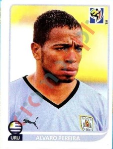 80 Alvaro Pereira – FIFA World Cup South Africa 2010 Panini