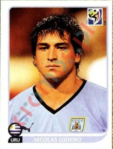 82 Nicolas Lodeiro – FIFA World Cup South Africa 2010 Panini