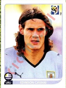 83 Edinson Cavani – FIFA World Cup South Africa 2010 Panini