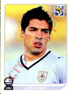 84 Luis Suarez – FIFA World Cup South Africa 2010 Panini