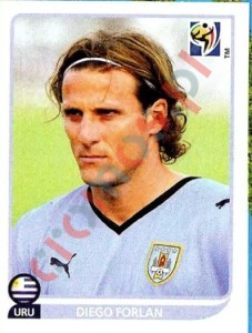 85 Diego Forlan – FIFA World Cup South Africa 2010 Panini