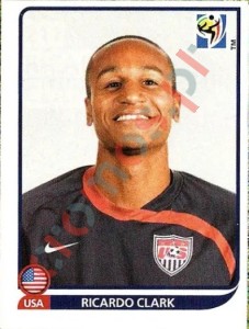 211 Ricardo Clark – FIFA World Cup South Africa 2010 Panini