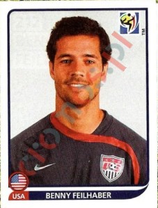 212 Benny Feilhaber – FIFA World Cup South Africa 2010 Panini