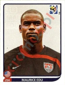 213 Maurice Edu – FIFA World Cup South Africa 2010 Panini