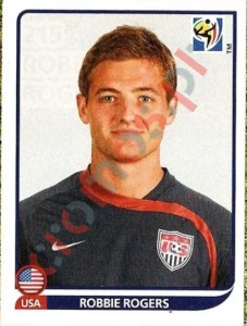 215 Robbie Rogers – FIFA World Cup South Africa 2010 Panini