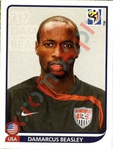 217 Damarcus Beasley – FIFA World Cup South Africa 2010 Panini