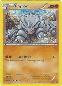 8 Rhyhorn – McDonald's Collection 2015