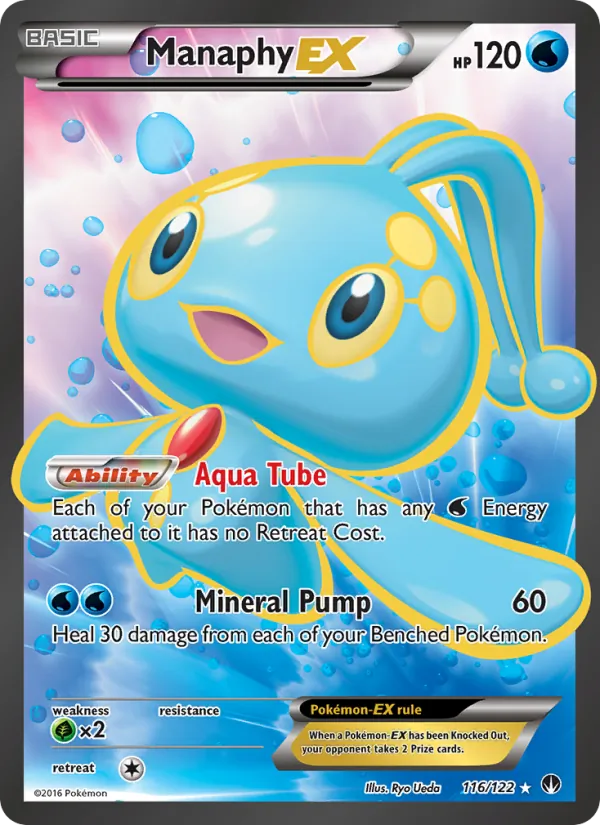 116 Manaphy EX – BREAKpoint