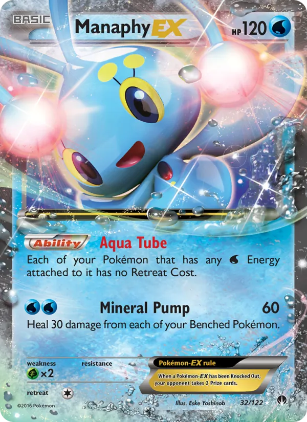 32 Manaphy EX – BREAKpoint