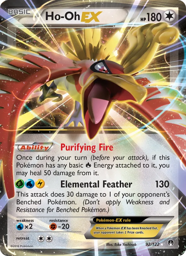 92 Ho-Oh EX – BREAKpoint