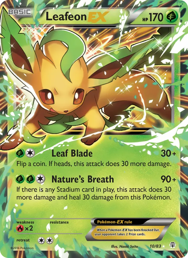 10 Leafeon EX – Generations