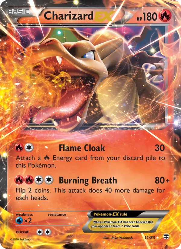 11 Charizard EX – Generations