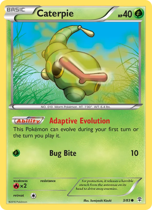 3 Caterpie – Generations
