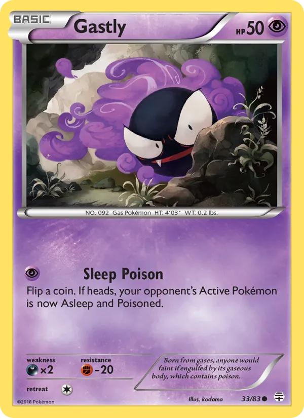 33 Gastly – Generations