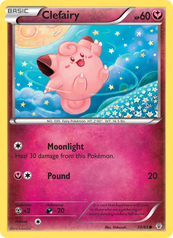 50 Clefairy – Generations