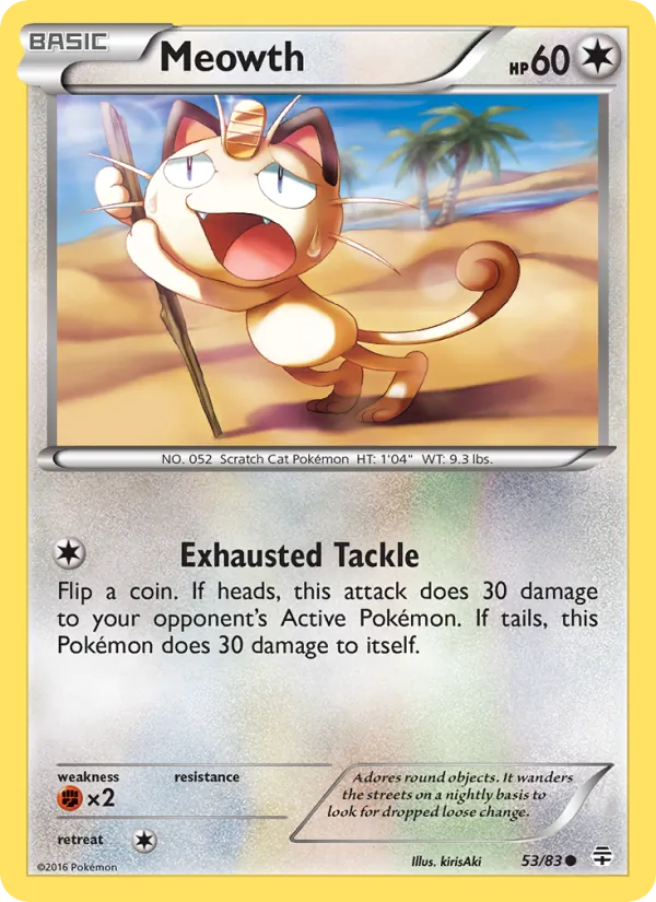 53 Meowth – Generations