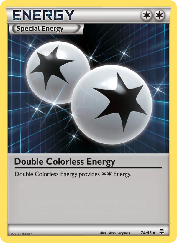 74 Double Colorless Energy – Generations
