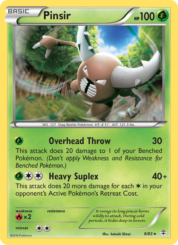 9 Pinsir – Generations