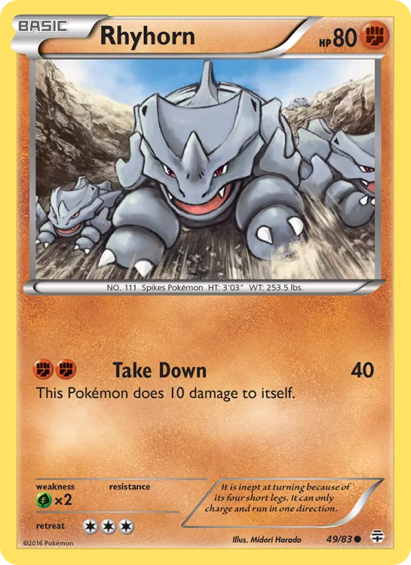 49-RH Rhyhorn – Generations