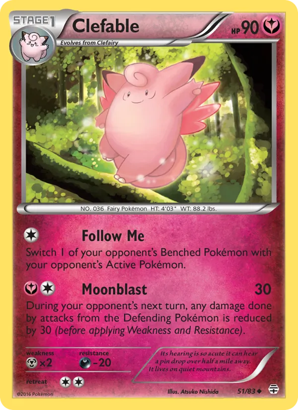51-RH Clefable – Generations
