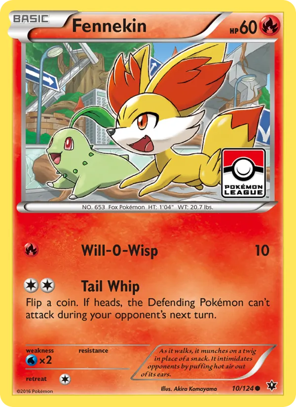 10 Fennekin – Fates Collide
