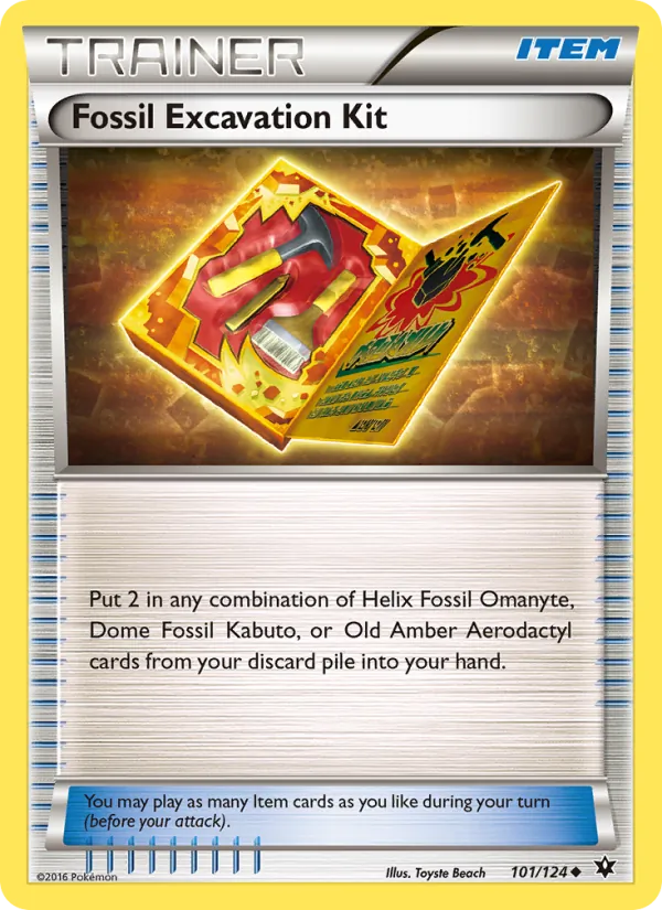101 Fossil Excavation Kit – Fates Collide