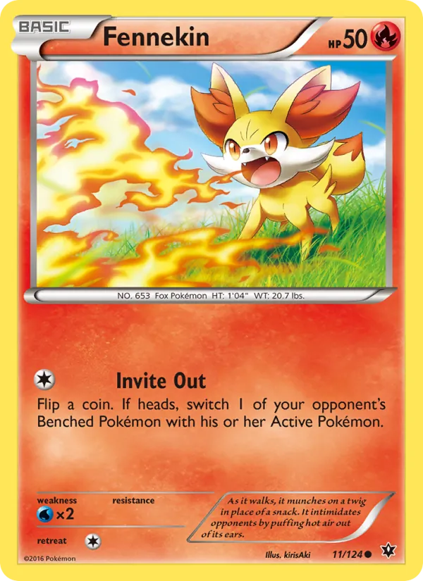11 Fennekin – Fates Collide