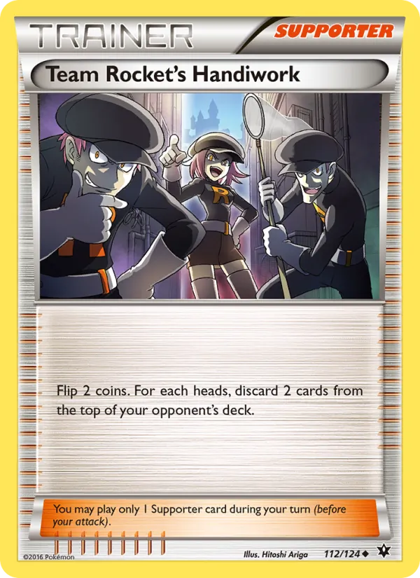 112 Team Rocket's Handiwork – Fates Collide