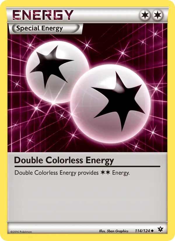 114 Double Colorless Energy – Fates Collide