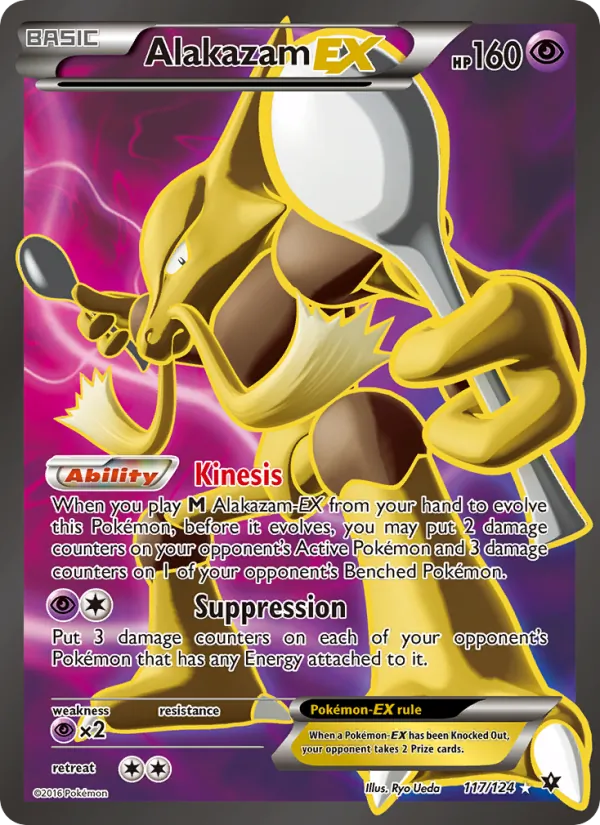 117 Alakazam EX – Fates Collide