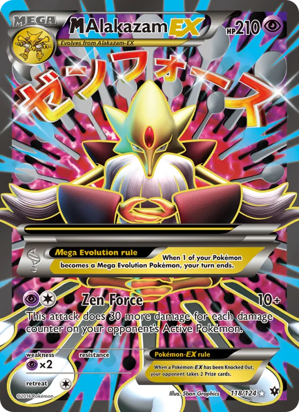 118 M Alakazam EX – Fates Collide