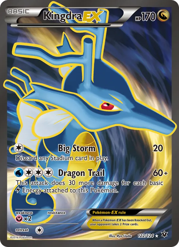 122 Kingdra EX – Fates Collide