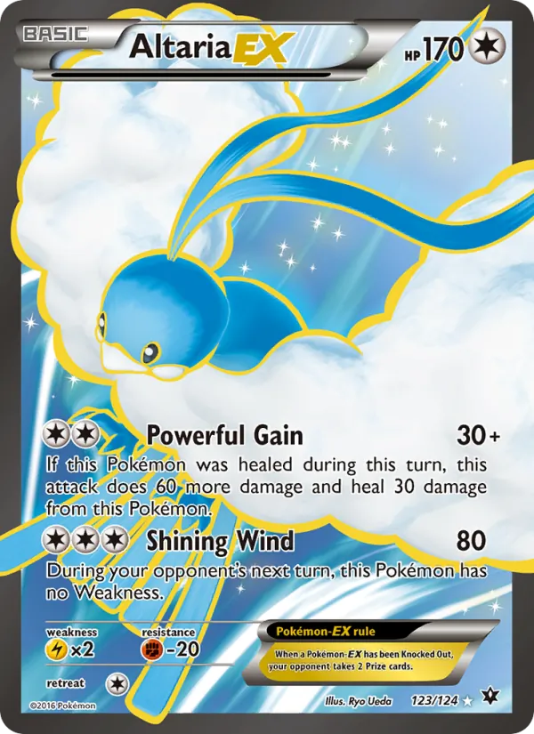123 Altaria EX – Fates Collide