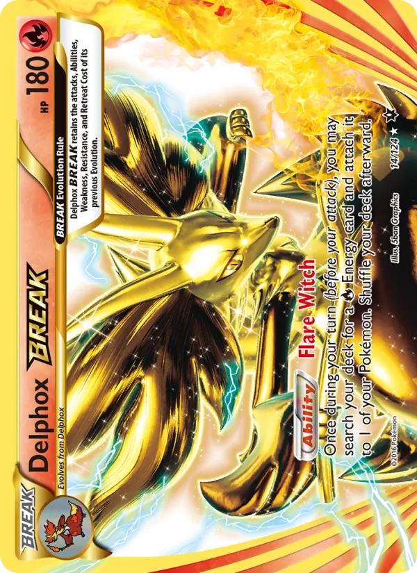 14 Delphox BREAK – Fates Collide